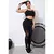 Imagem do Conjunto Fitness Feminino Calça Legging e Top Transparencia REF: LX128