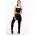 Conjunto Fitness Feminino Calça Legging e Top Transparencia REF: LX128 - Zéshop