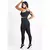 Conjunto Fitness Feminino Calça Legging e Top Transparencia REF: LX128
