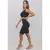 Conjunto Fitness Cropped e Bermuda Preto REF: LX133 - comprar online
