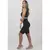 Imagem do Conjunto Fitness Feminino Bermuda e Cropped Preto REF: LX140