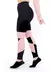 Calça Legging Fitness Preto com Detalhe Rosê - LX149 - comprar online