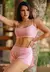 Conjunto Cropped Alcinha e Short Saia Corrida Rose REF: LX231