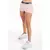 Short Fitness Cintura Alta Rose com Elástico Racy REF: CLGA3