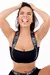 Top Cropped Fitness Alças de Elástico Racy Preto REF: CCRP221