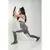 Conjunto Fitness Calça Legging com Detalhes Assimétricos + Top tomara que Caia + Regatinha em Tela Dry REF: FRD5