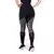 Calça Legging Cintura Alta Assimétrica com Detalhe em Tulê e Tela Preto com Verde Militar - LX122 na internet