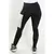 Calça Legging Cintura Alta Preta Elástico Racy e Tela Branca - FDR11 - Zéshop
