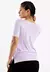 Blusa Fitness Lisa Manga Curta Metamorfose Lilás - MTF40 - comprar online