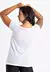 Blusa Fitness Tela Manga Curta Branco - BLMC1 - Zéshop