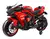 Mini Moto Elétrica Infantil Kawasaki Ninja Vermelha - Zéshop