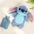 Compressa Água Stitch Bolsa Térmica Quente Frio Dor Cólicas Cor Azul