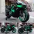 Mini Moto Elétrica Infantil Kawasaki Ninja Vermelha - Zéshop