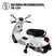 Mini Moto Elétrica Vespa 12v Branco Bw222br Importway - Zéshop