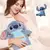 Compressa Água Stitch Bolsa Térmica Quente Frio Dor Cólicas Cor Azul na internet