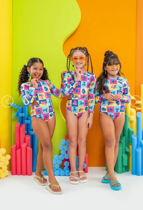 MAIÔ QUADRADOS STITCH - comprar online