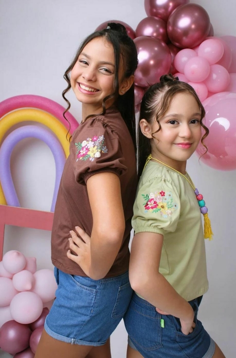 TEE FLORZINHA TINA - comprar online