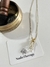 Collar Curazo Cristal y Luna - Dorado - tienda en línea