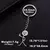 Chaveiro Engraçado Stickman Keychain - Aço Inoxidável - loja online