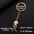Chaveiro Engraçado Stickman Keychain - Aço Inoxidável - Loja VitalZoom