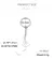 Chaveiro Engraçado Stickman Keychain - Aço Inoxidável na internet