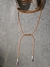 CHOKER BEIGE PUNTAS