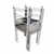 Churrasqueira FireSteel Parrisur Inox Desmontável Média