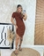 Vestido midi em tricô modal - Emilly Cardoso Store