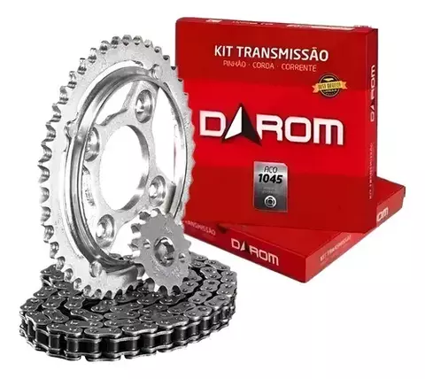KIT TRANSMISSAO DAROM CG 125 I FAN 16/