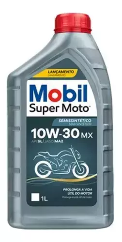 OLEO LUBRIFICANTE -MOTO 4T 10W30 API SL (1 LITRO)
