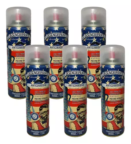 DESENGRIPANTE ANTICORROSIVO 300ml/125g-ONU 1950 AEROSSOIS 2.1 (23) "QUANT. LTDA"