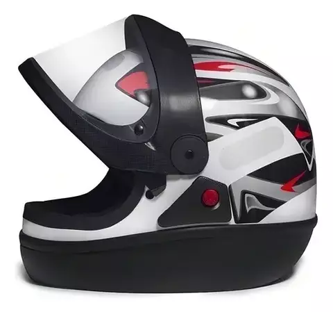 CAPACETE SAN MARINO BRANCO TAM 60 TAURUS