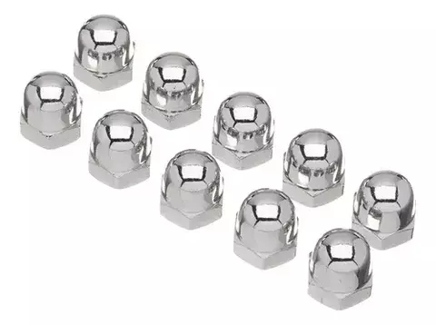 PORCA AMORTECEDOR CROMADA (2 PÇS) GP7 CG/ML/TUR 125