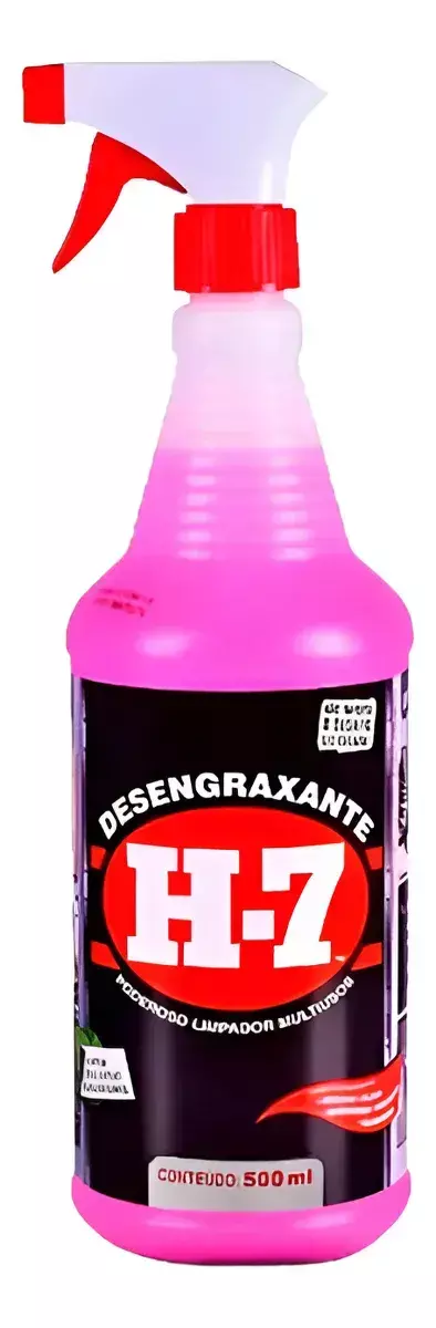 H-7 DESENGRAXANTE COM GATILHO 500ml-PRODUTO NAO PERIGOSO