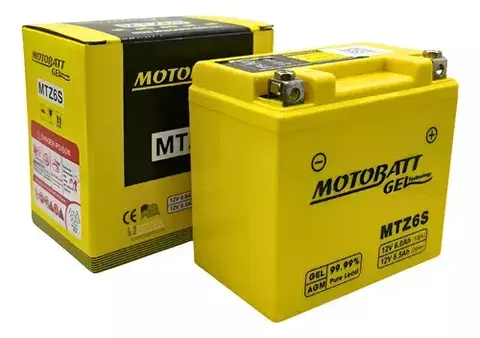 BATERIA MOTOBATT MTZ6S CG BIZ FACTOR YBR FAZER 150
