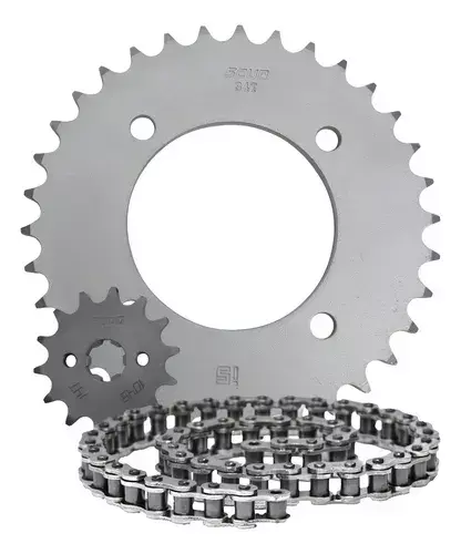 KIT TRANSMISSAO DAROM COM RETENTOR BIZ 125 05/