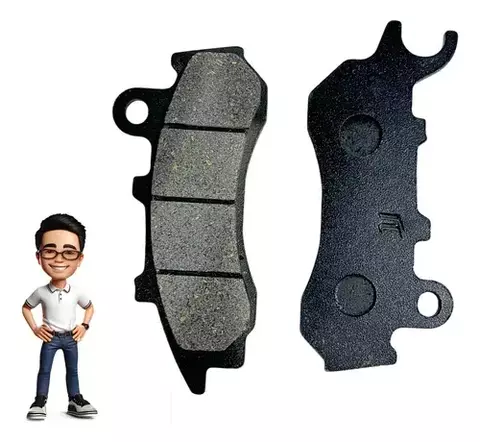 PASTILHA FREIO DIANT TITAN150 09 MIX/TITAN160 S-CBS/FAZER250 2016-22