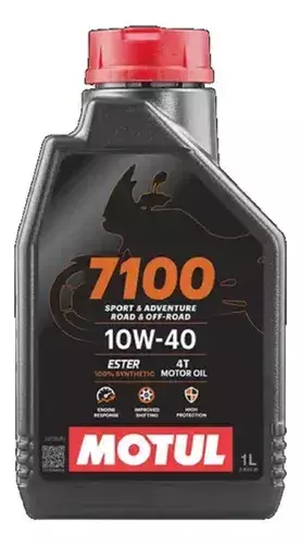 ÓLEO MOTUL 7100 4T 10W40 1L SINTÉTICO