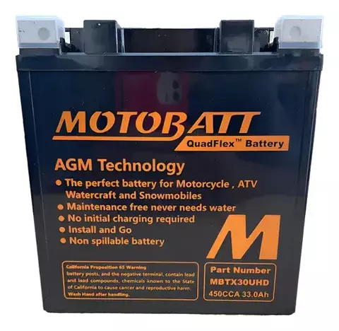 BATERIA MOTOBATT AGM MBTX30U-HD