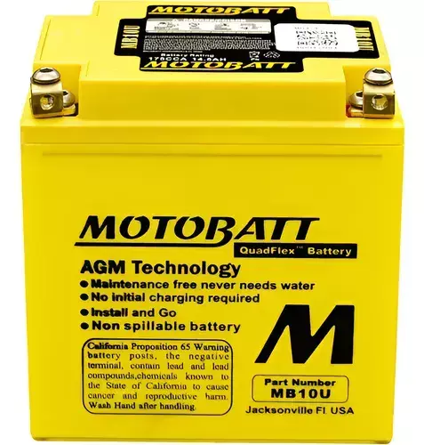 BATERIA MOTOBATT MB10U** VIRAGO 250 GS 500