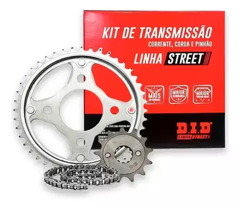 KIT TRANSMISSAO DAROM COM RETENTOR CB 300R 09/15