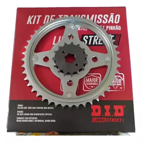 KIT TRANSMISSAO CG 160 2015