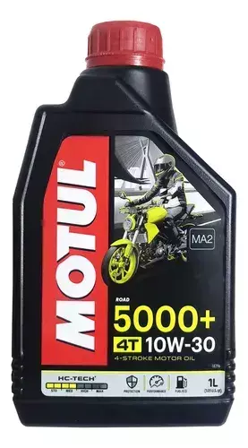 ÓLEO MOTUL 5000+ 10W30 4T SEMI-SINTÉTICO 1L