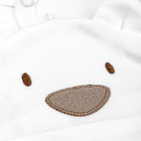 Baby Creysi Set de Regalo para Bebé con 4 Piezas de Algodón Suave con Mameluco y Accesorios