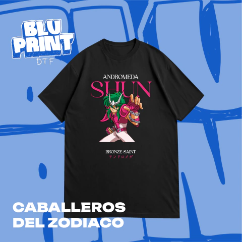 Remera Estampa Caballeros Del Zodiaco #10 - comprar online