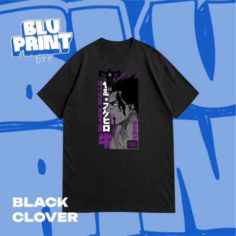 Remera Estampa Black Clover #3 - comprar online
