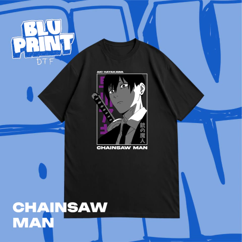 Remera Estampa Chainsaw Man #4 - comprar online