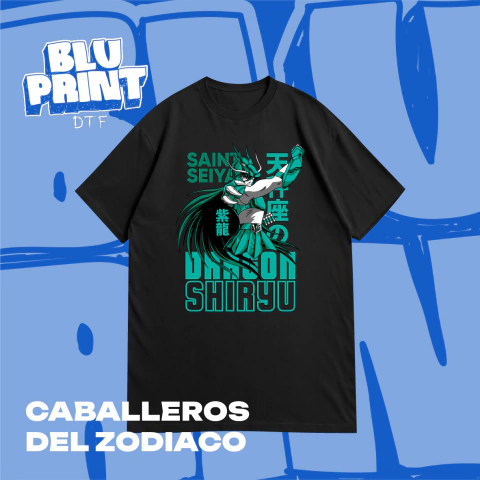 Remera Estampa Caballeros Del Zodiaco #7 - comprar online