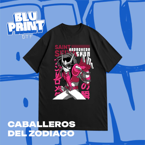 Remera Estampa Caballeros Del Zodiaco #9 - comprar online