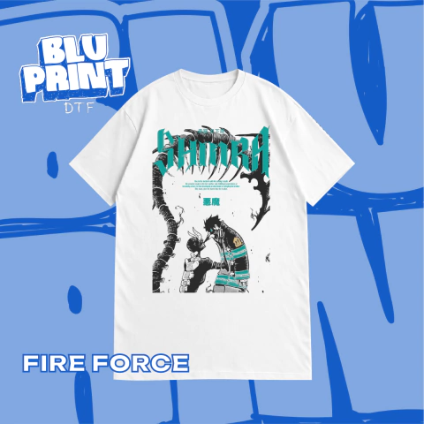 Remera Estampa Fire Force #2 - comprar online